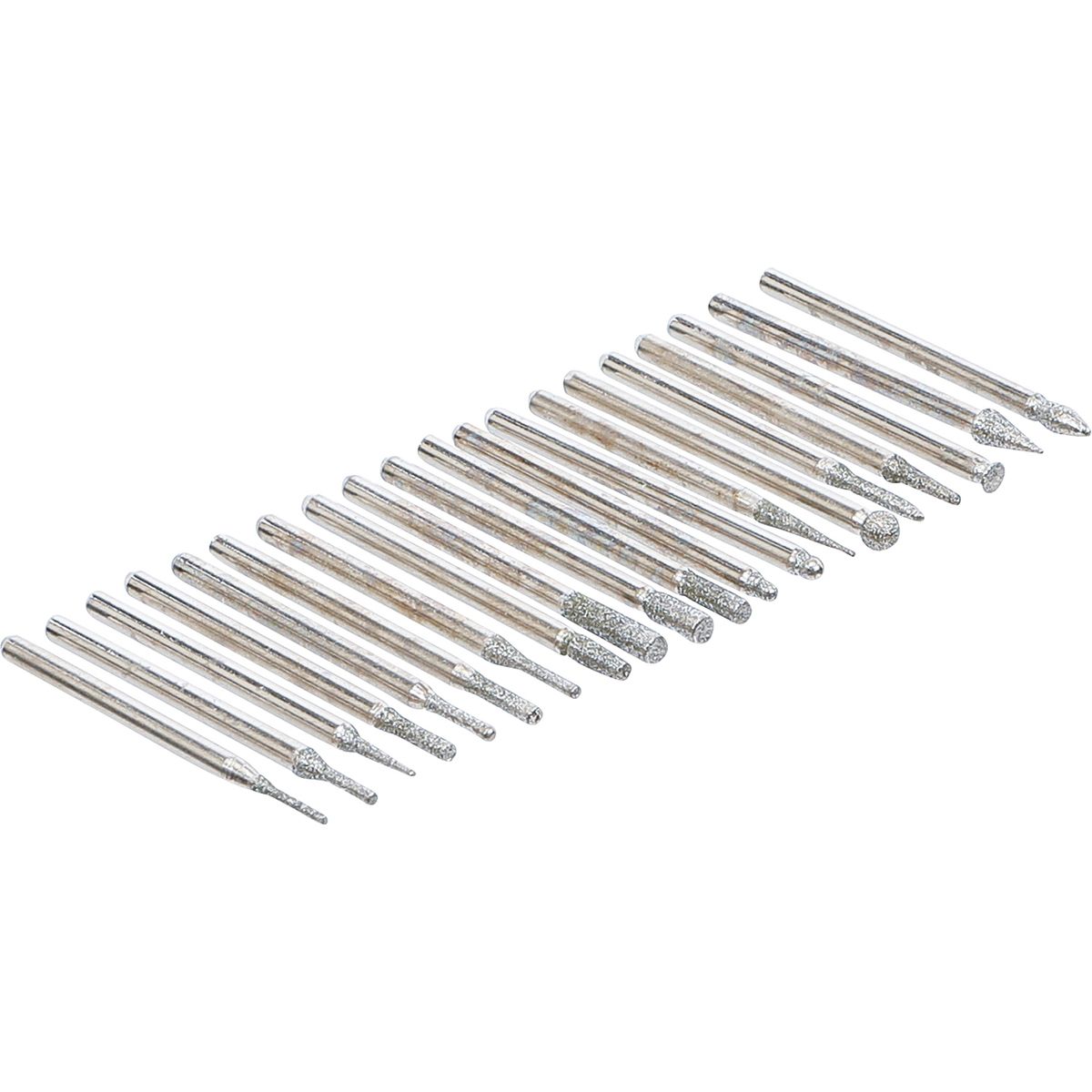 Diamond-Coated Grinding and Milling Drill Bit Set | 20 pcs.