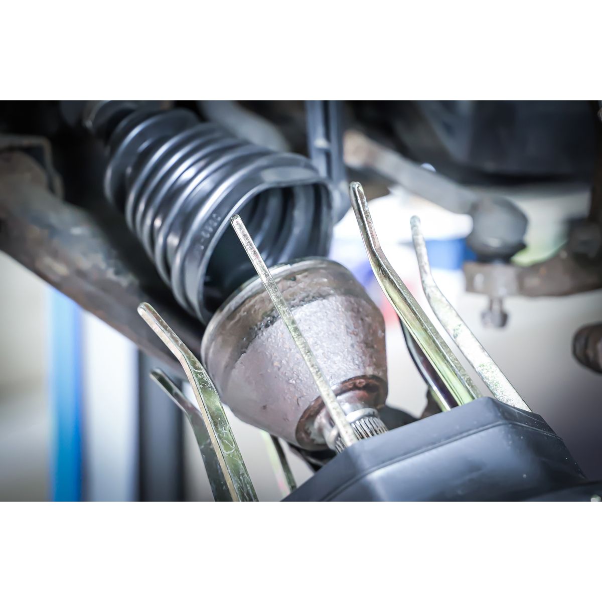 Extractor neumático de los fuelles de dirección (guardapolvos) | 25 - 115 mm