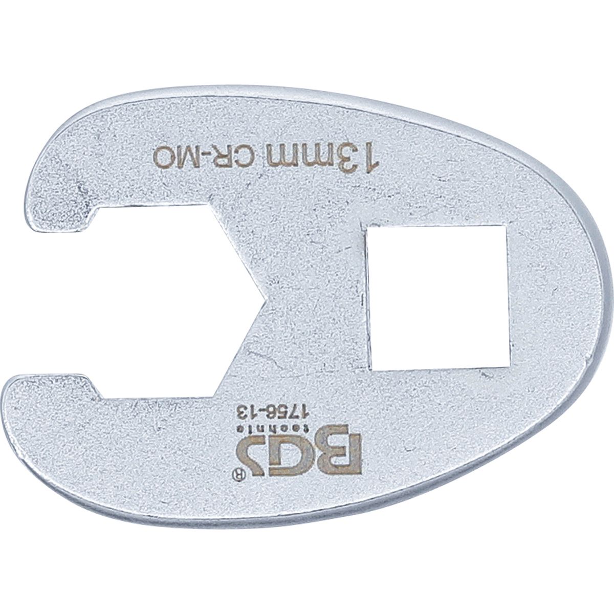 Llave boca hexagonal abierta (crowfoot) | entrada 10 mm (3/8") | 13 mm