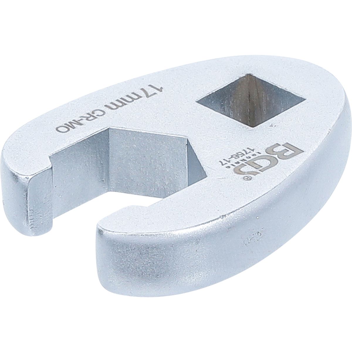 Llave boca hexagonal abierta (crowfoot) | entrada 10 mm (3/8") | 17 mm