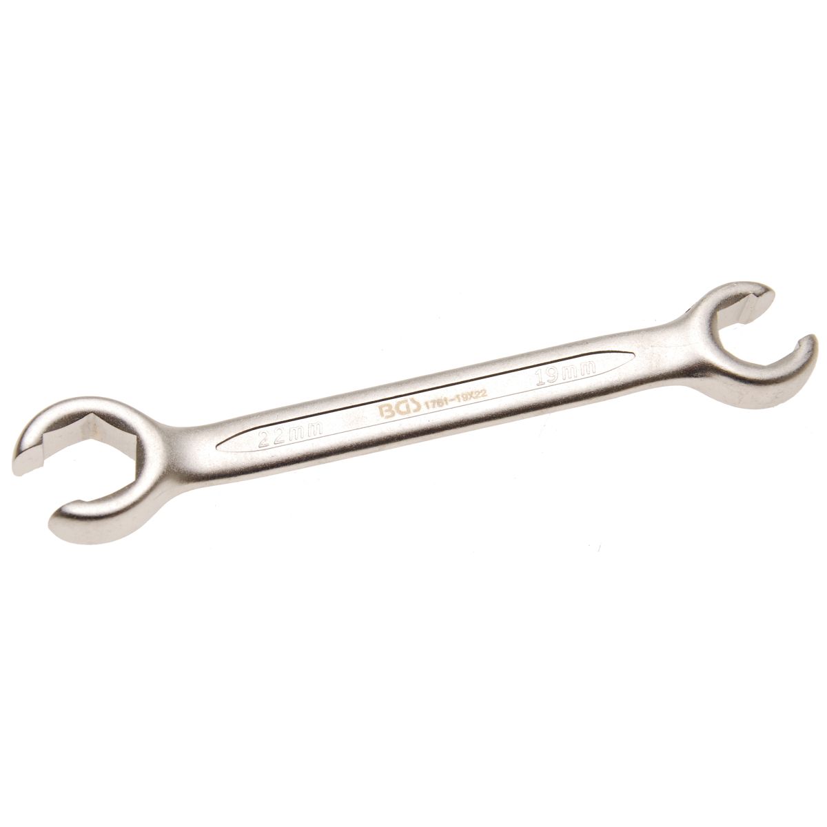 Double Ring Spanner, open Type | 19 x 22 mm