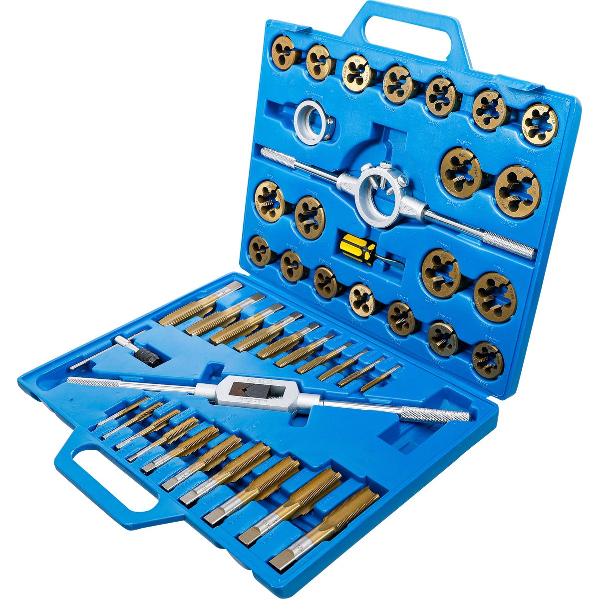 Tap and Die Set | Tin-Coated | M6 - M24 | 45-tlg.