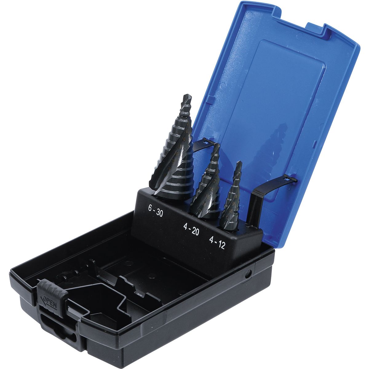 Step Drill Set | Ø 4 - 30 mm | 3 pcs.