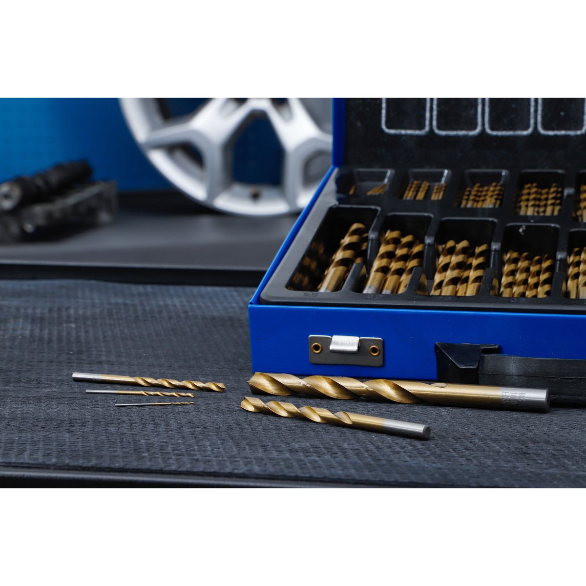 Twist Drill Set | HSS | titanium nitrated | 1 - 10 mm | 170 pcs.