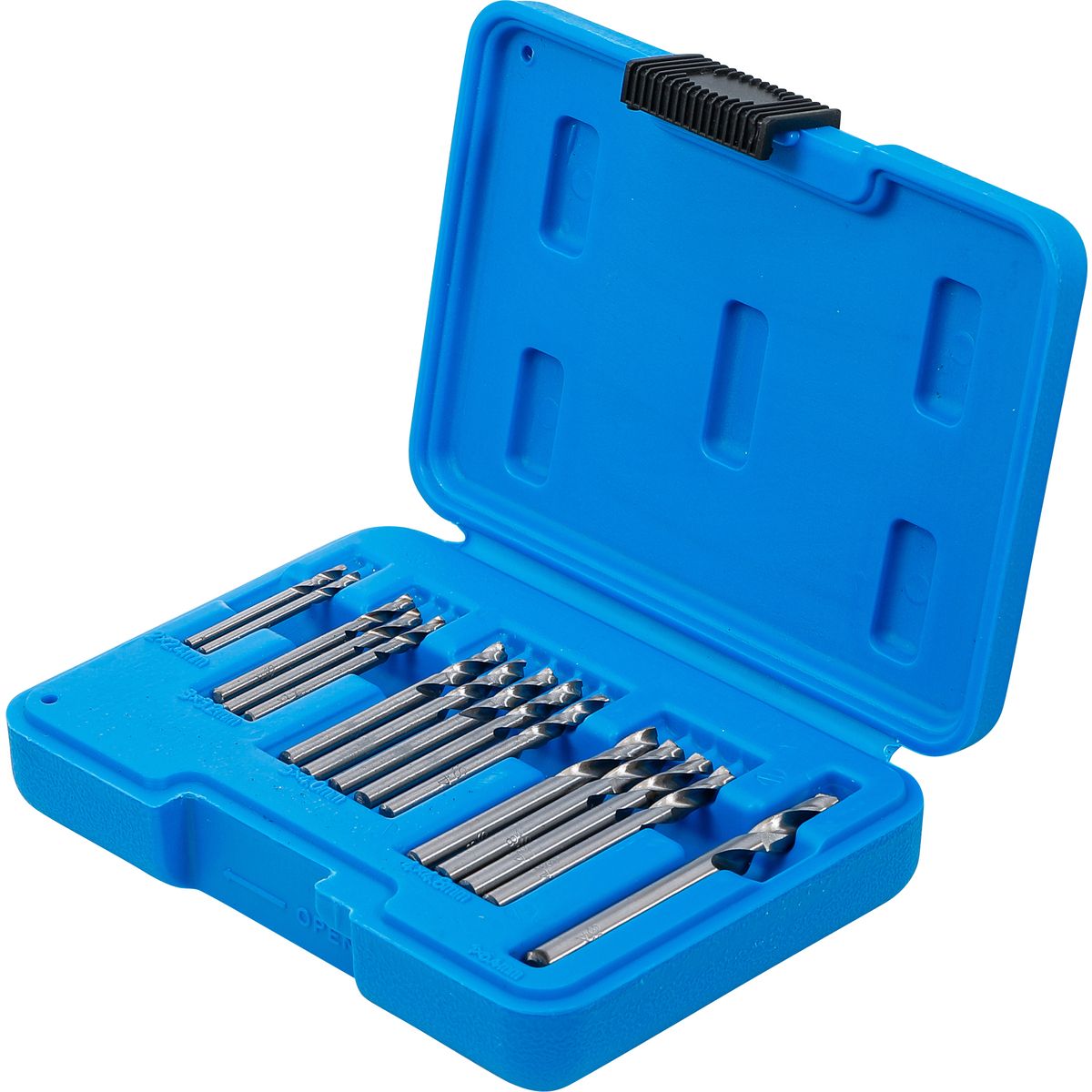 Blind Rivet Drill Set | HSS | 2.4 - 6.4 mm | 15 pcs.