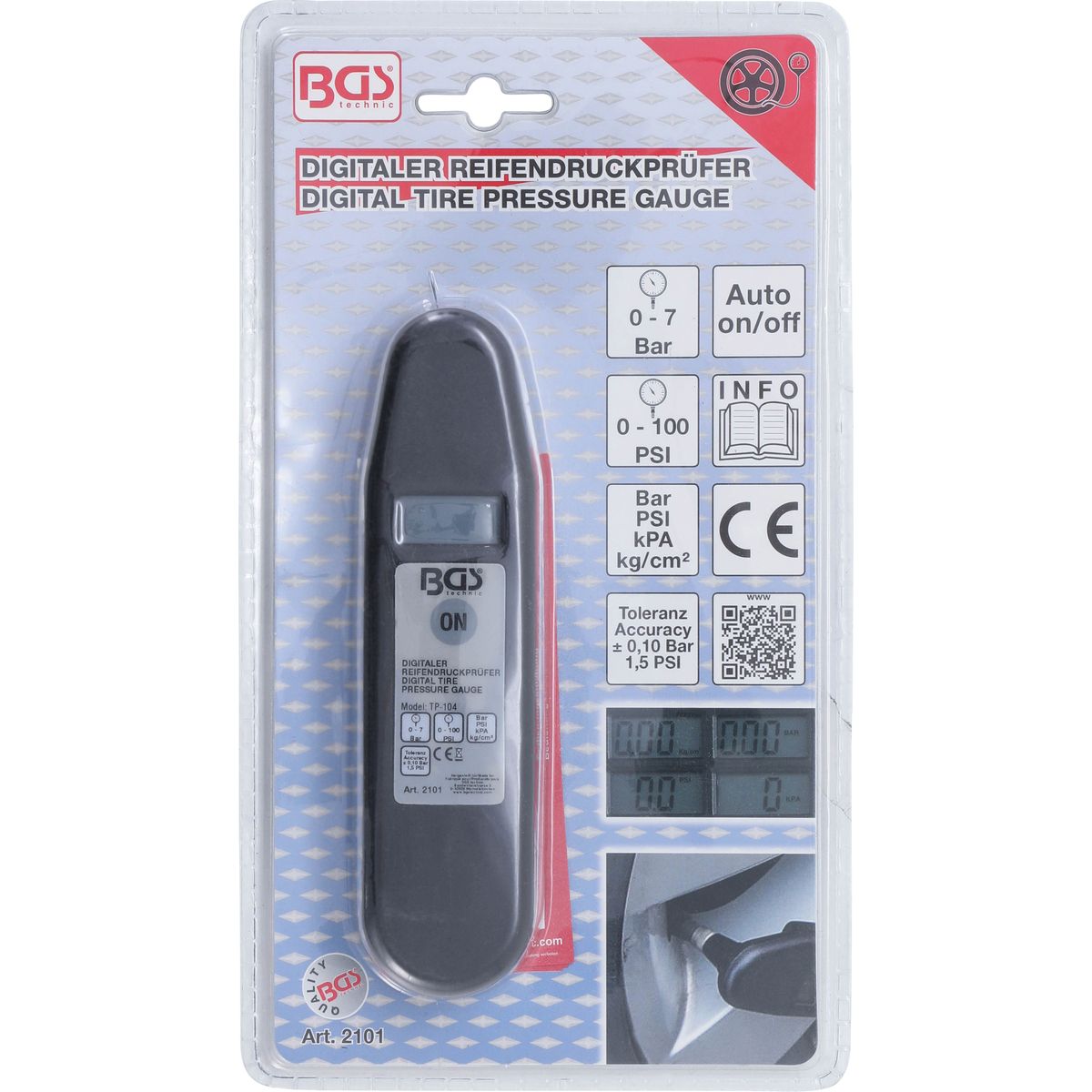 Digital Tyre Pressure Gauge