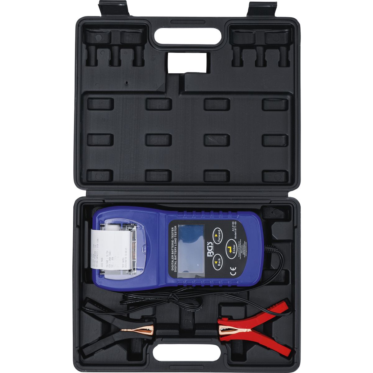 Digital Battery Tester and Charger System Tester | with Printer