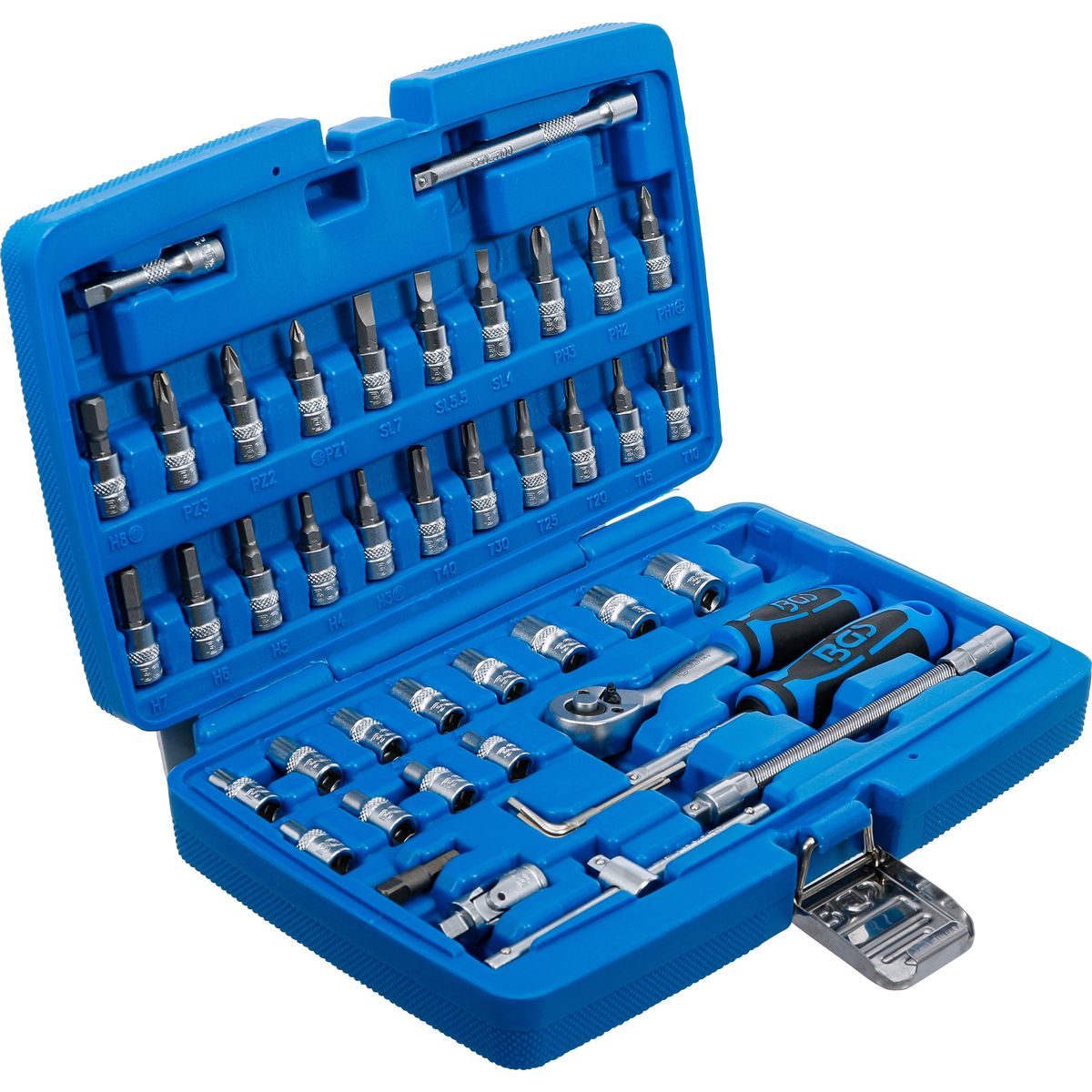 Socket Set | 6.3 mm (1/4") Drive | 46 pcs.