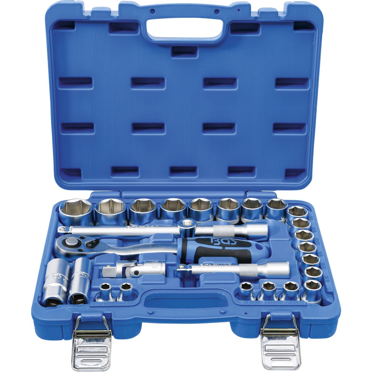 Socket Set | 12.5 mm (1/2") | Inch Sizes | 27 pcs.