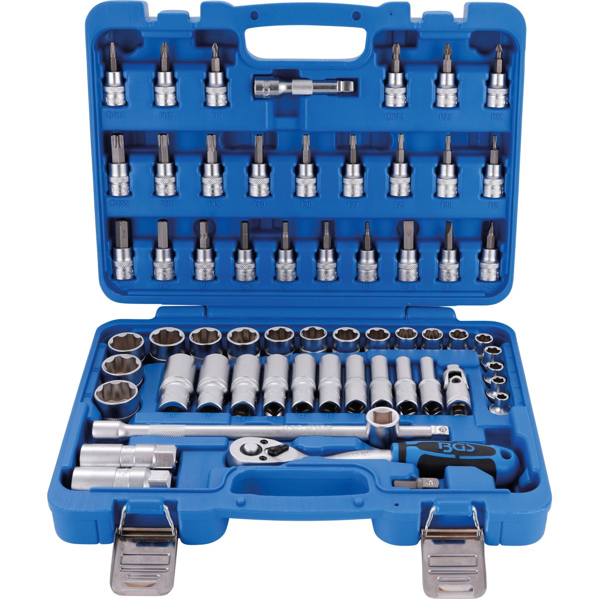 Socket Set | 10 mm (3/8") Drive | 61 pcs.