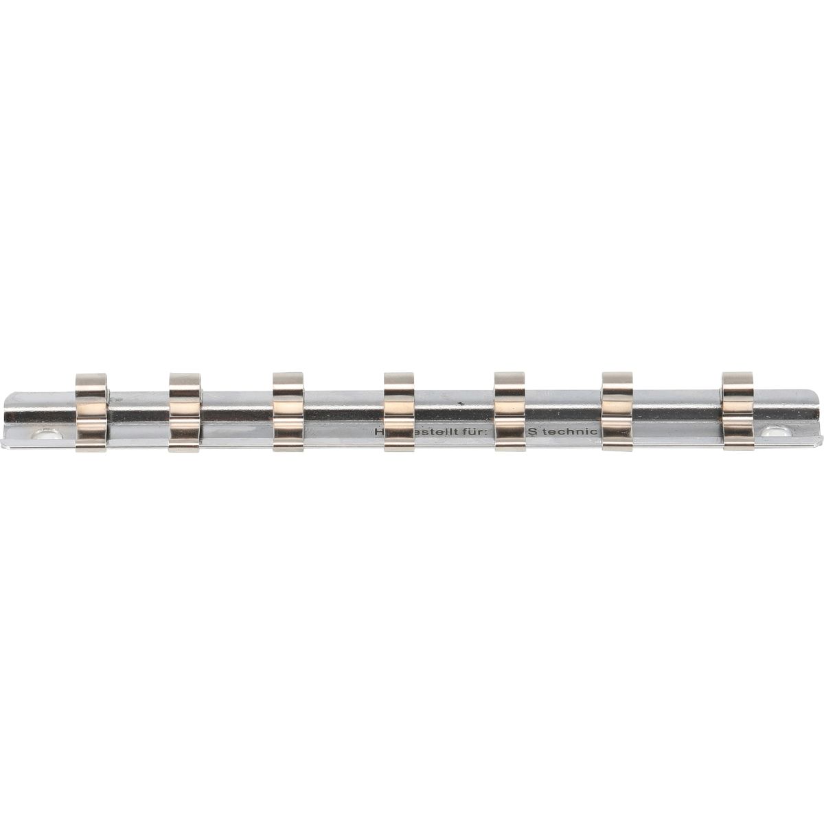 Socket Rail with 7 Clips | 6.3 mm (1/4")