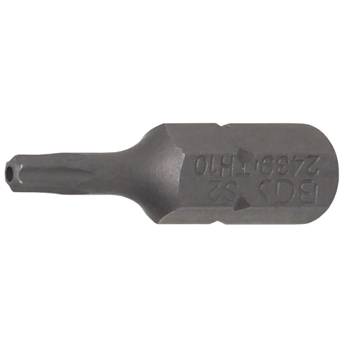 Punta | longitud 25 mm | entrada 6,3 mm (1/4") | perfil en T (para Torx) con perforación T10