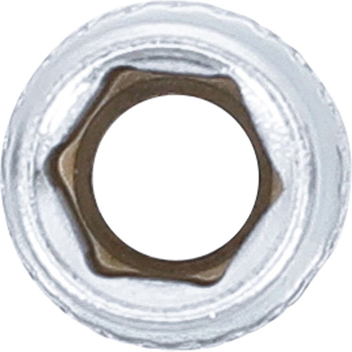 Steckschlüssel-Einsatz Sechskant | Antrieb Innenvierkant 6,3 mm (1/4") | SW 7 mm