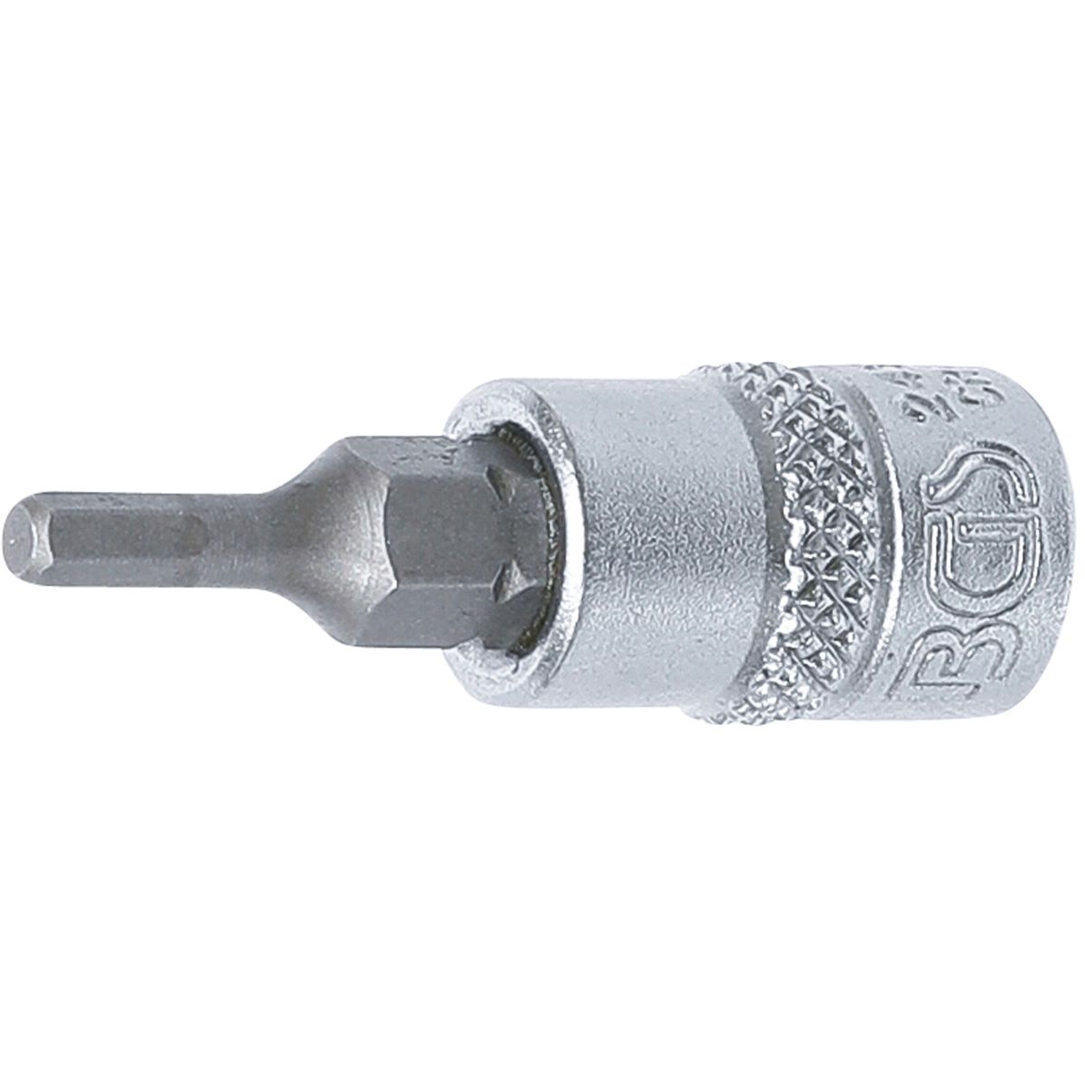 Bit Socket | 6.3 mm (1/4") Drive | internal Hexagon 3 mm