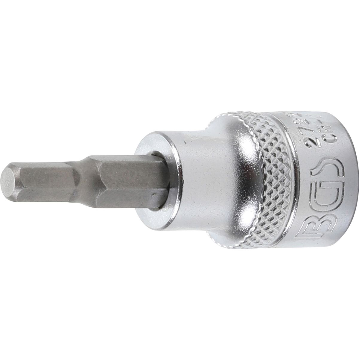 Bit Socket | 10 mm (3/8") Drive | internal Hexagon 3/16"