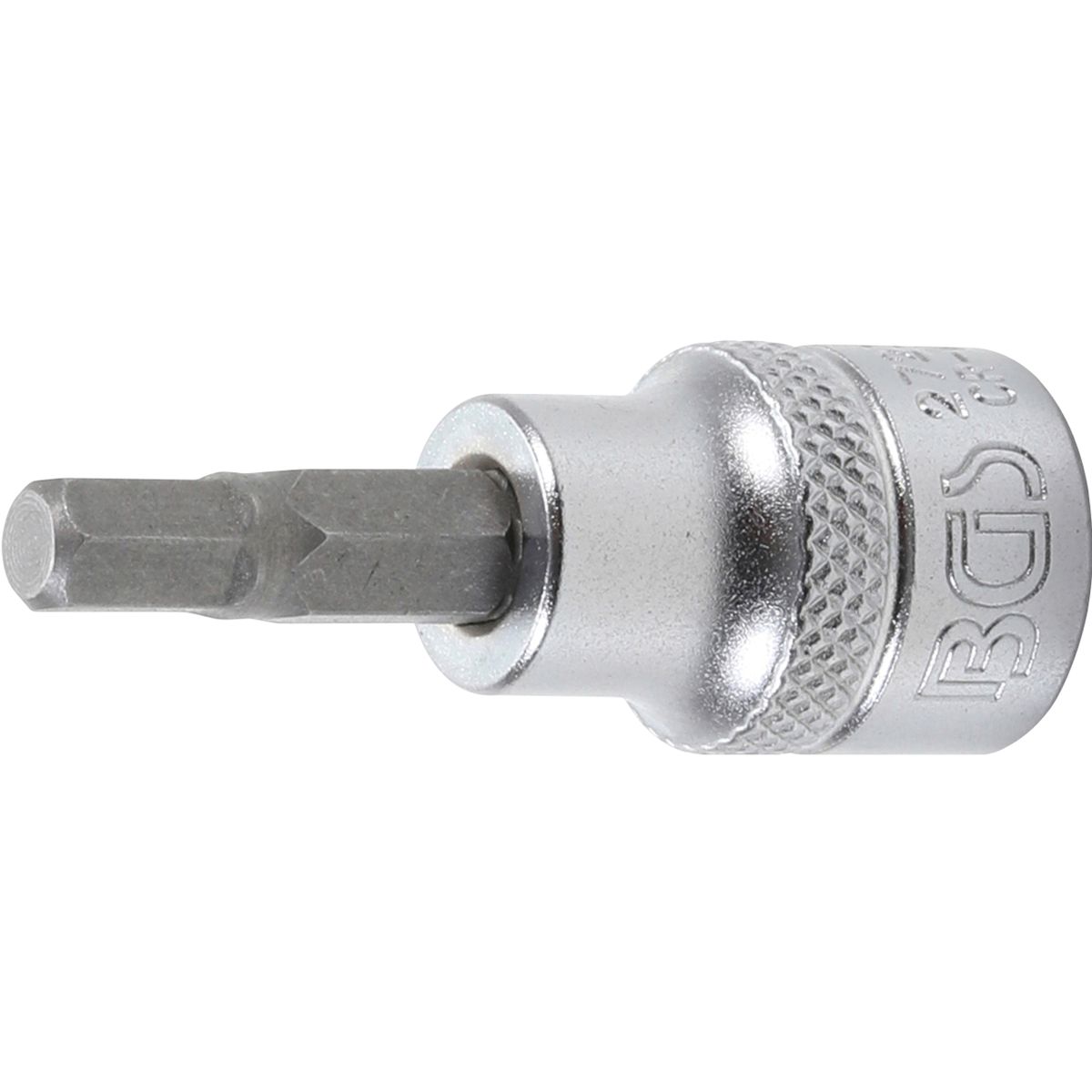 Bit Socket | 10 mm (3/8") Drive | internal Hexagon 7/32"