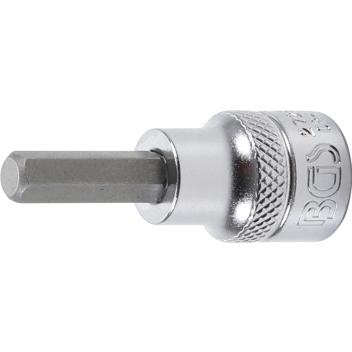 Bit Socket | 10 mm (3/8") Drive | internal Hexagon 1/4"