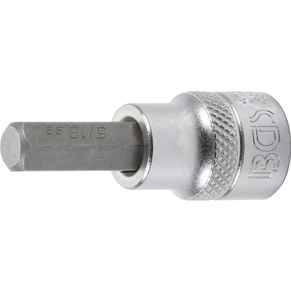 Bit Socket | 10 mm (3/8") Drive | internal Hexagon 5/16"