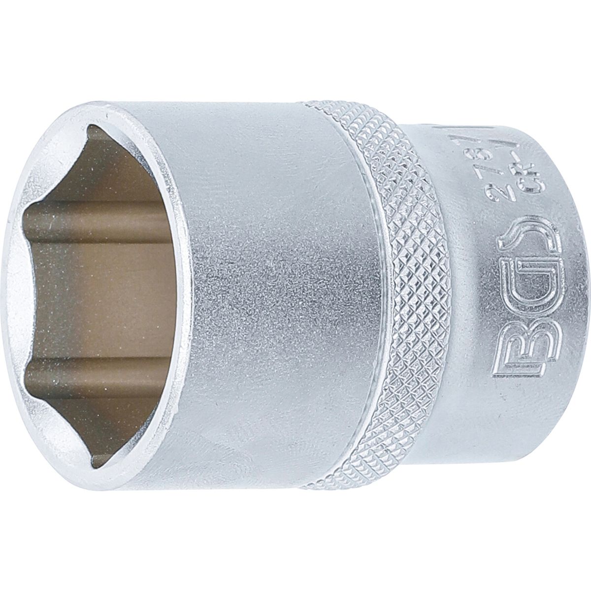 Socket, Hexagon | 12.5 mm (1/2") Drive | 1"