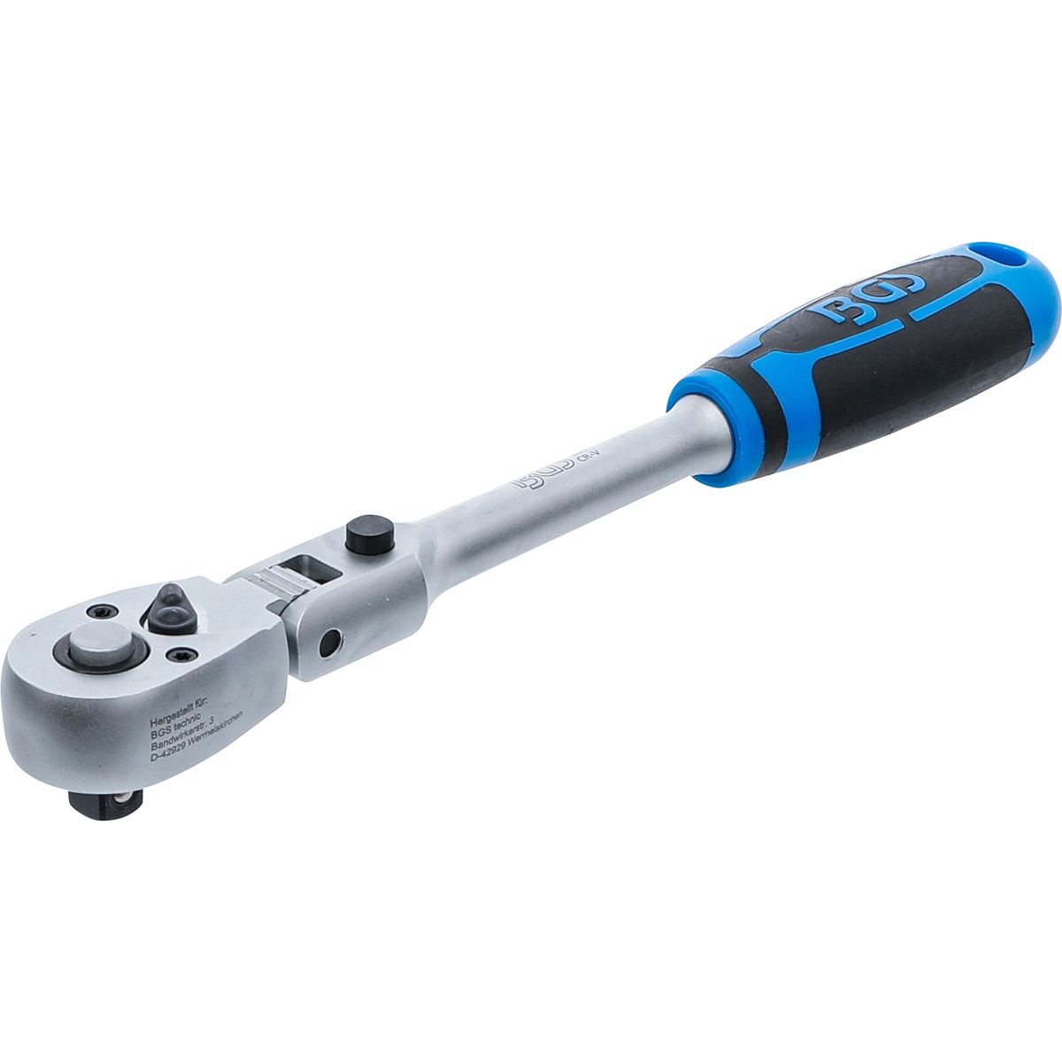 Flexible Ratchet, lockable | external square 10 mm (3/8")