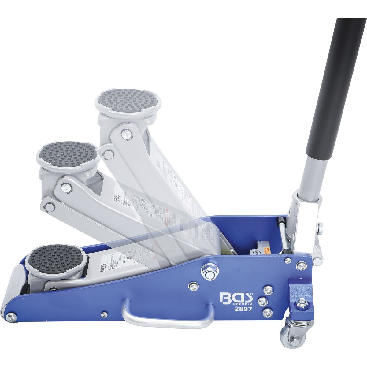 Floor Jack | hydraulic | Aluminium-Steel Construction | 1.5 t