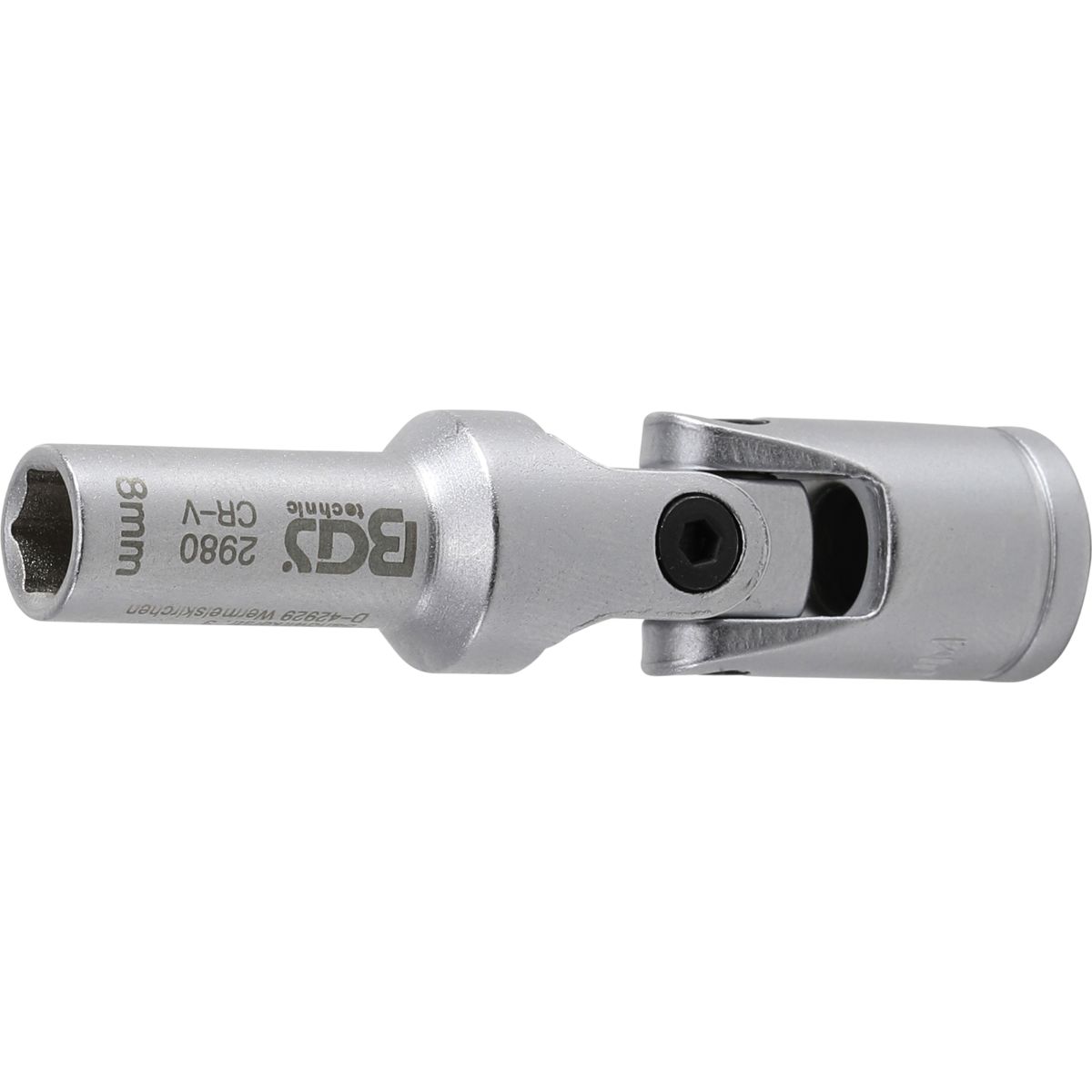 Glow Plug Joint Socket, Hexagon | 10 mm (3/8") Drive | 8 mm