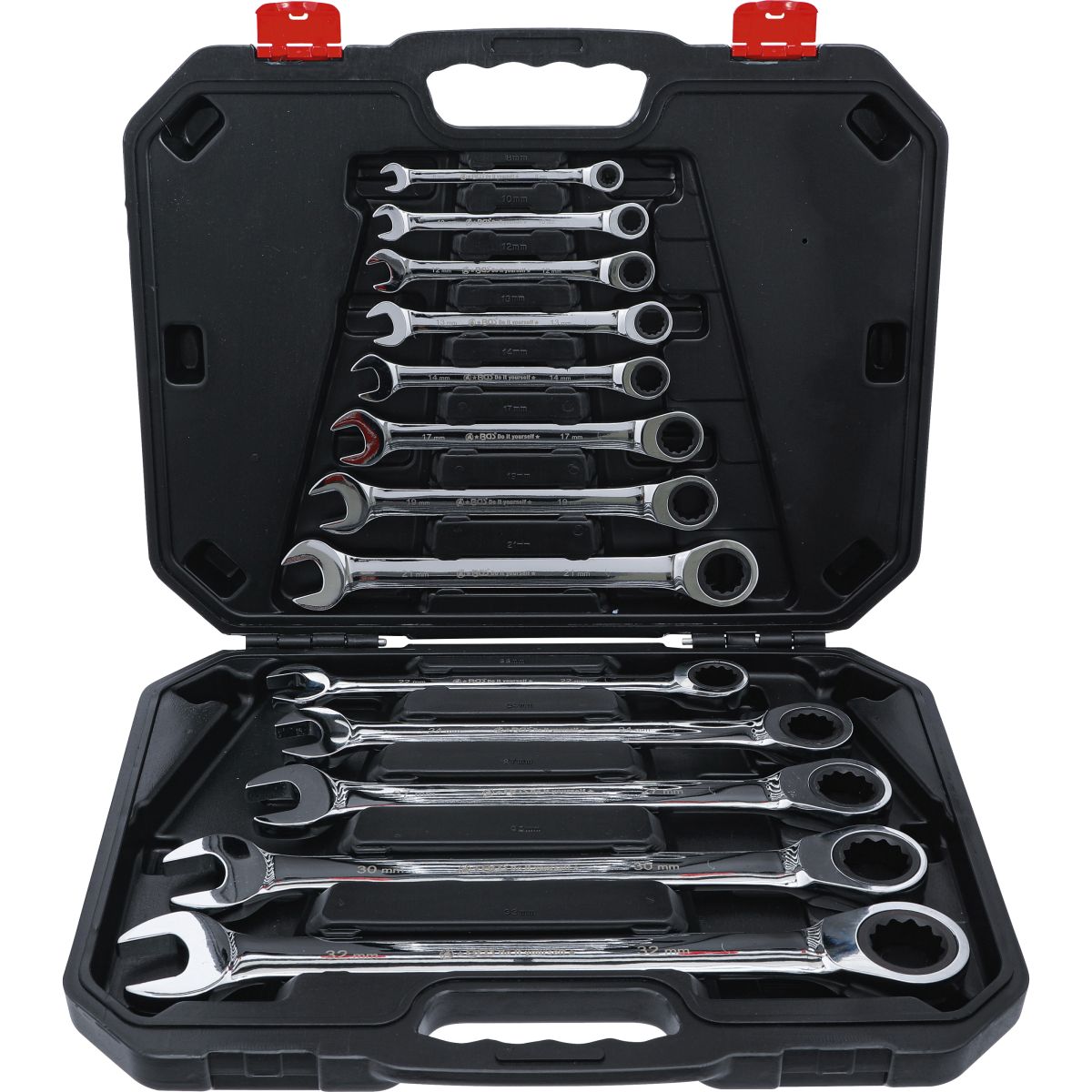 Ratchet Combination Wrench Set | 8 - 32 mm | 13 pcs.