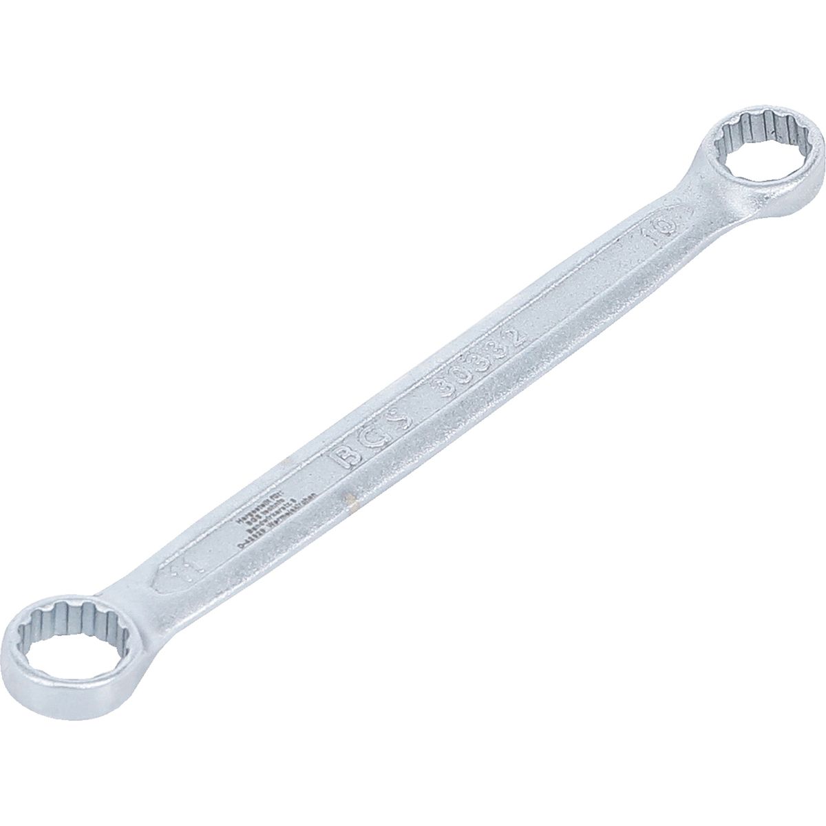 Double Ring Spanner | extra flat | 10 x 11 mm