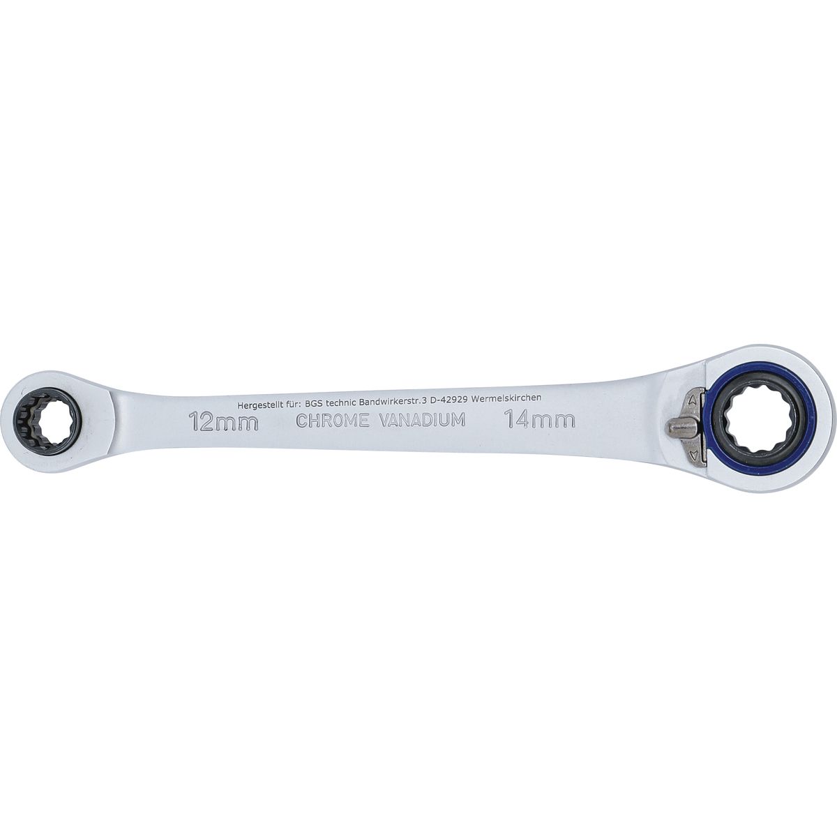 BGS-Technic 30818 - Double Ended Ratchet Wrench 