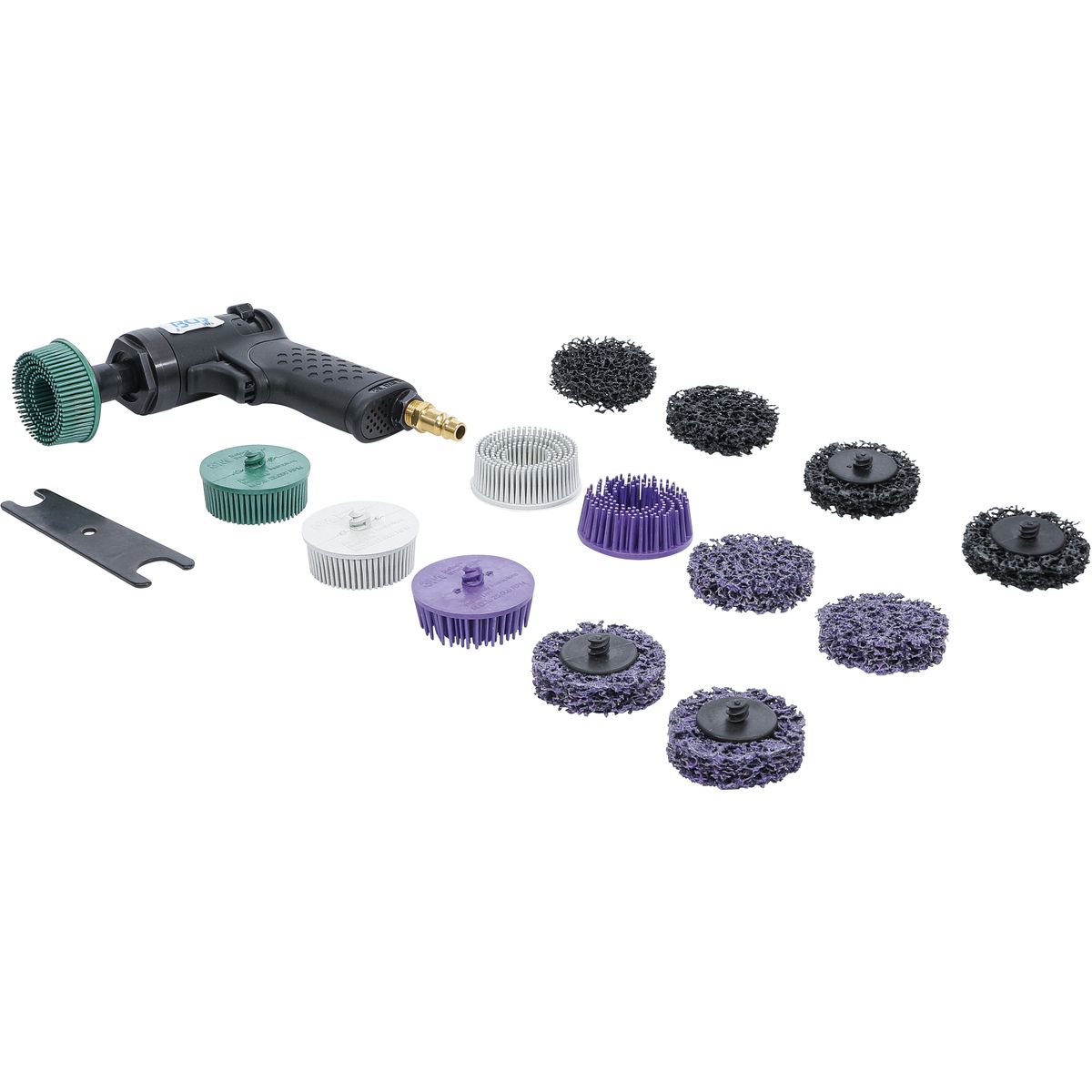 Air Bristle Grinder Set | 17 pcs.