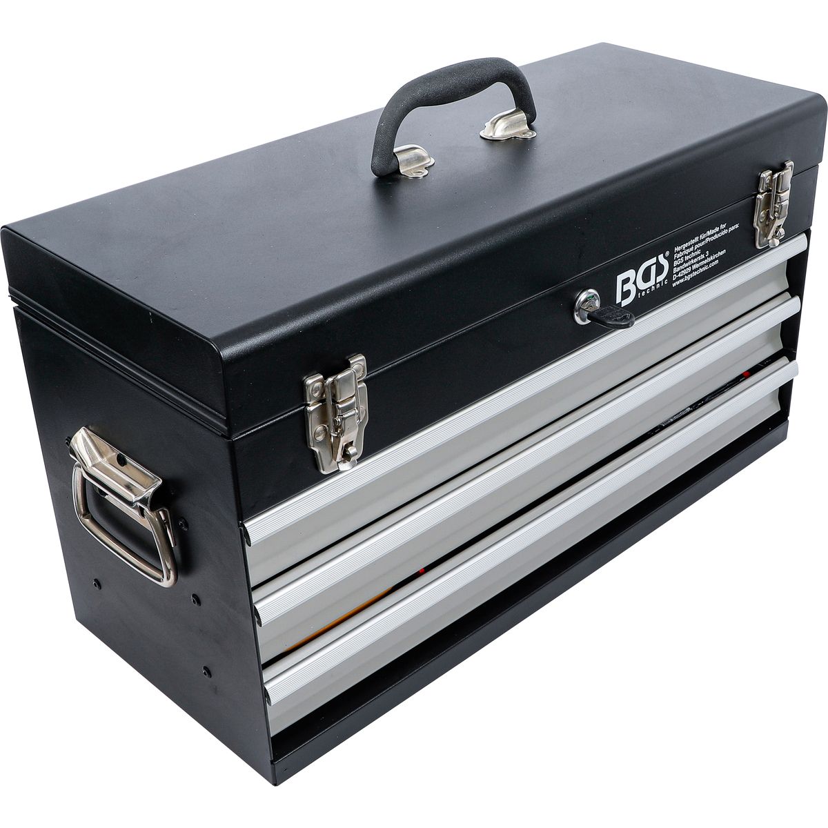 Electricians-Metal Workshop Tool Case | 3 Drawers | with 147 Tools