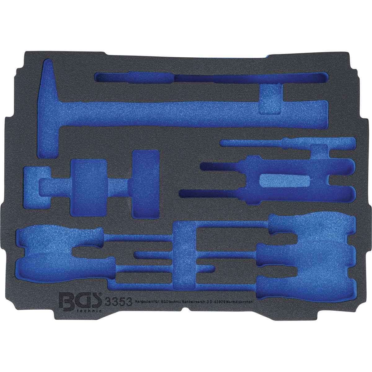 Foam Tray for BGS BOXSYS1 & 2 | empty | for BGS 3353