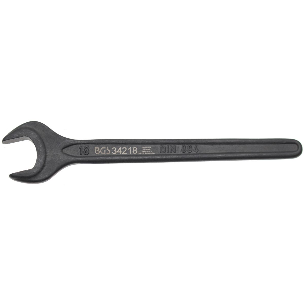 Single Open End Spanner | DIN 894 | 18 mm