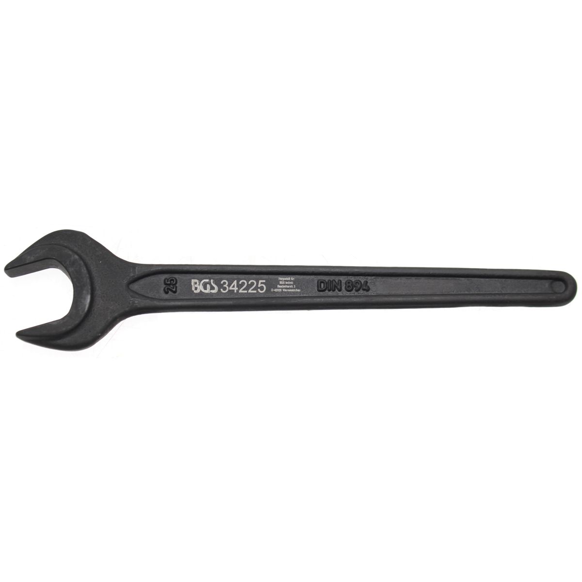 Single Open End Spanner | DIN 894 | 25 mm