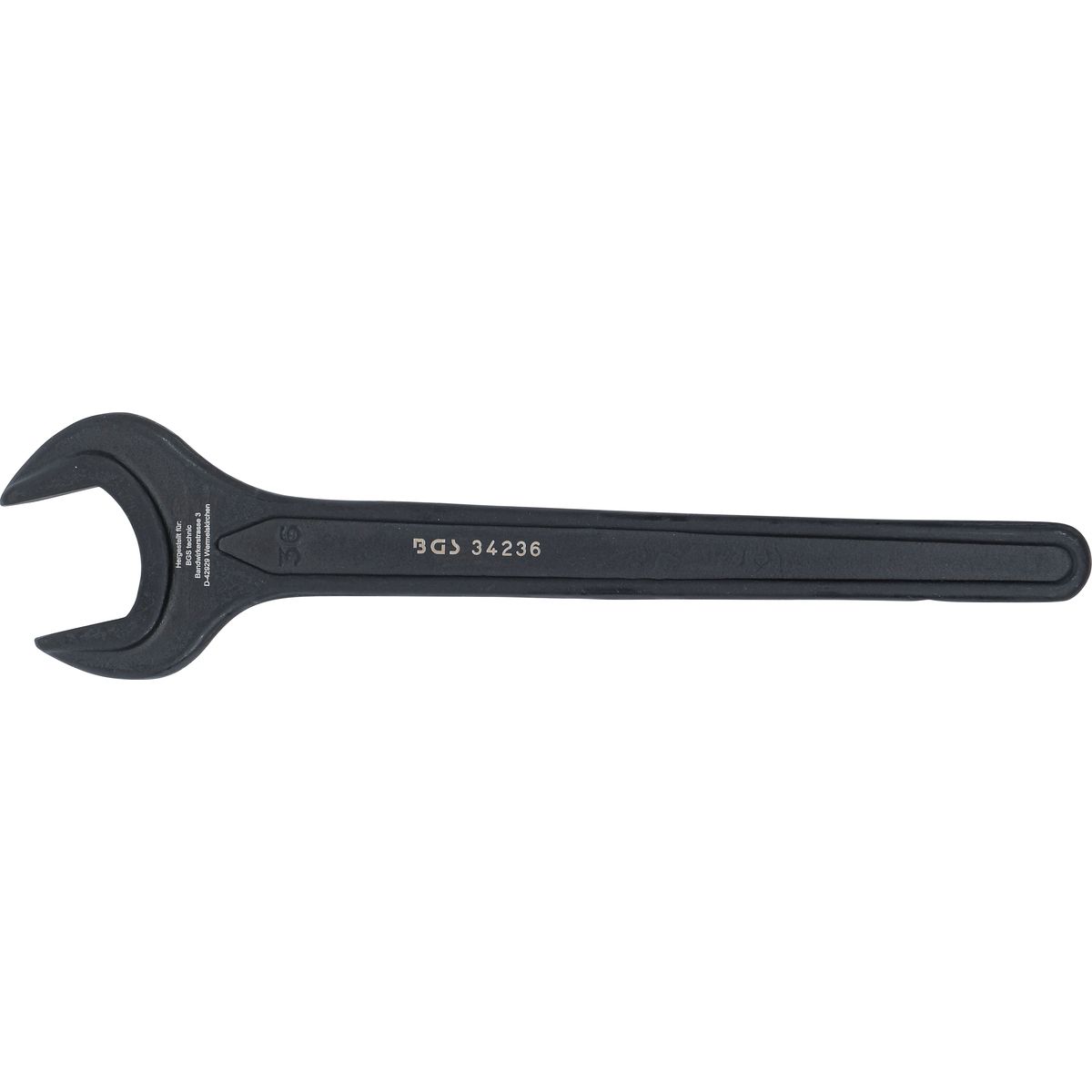 Single Open End Spanner | DIN 894 | 36 mm