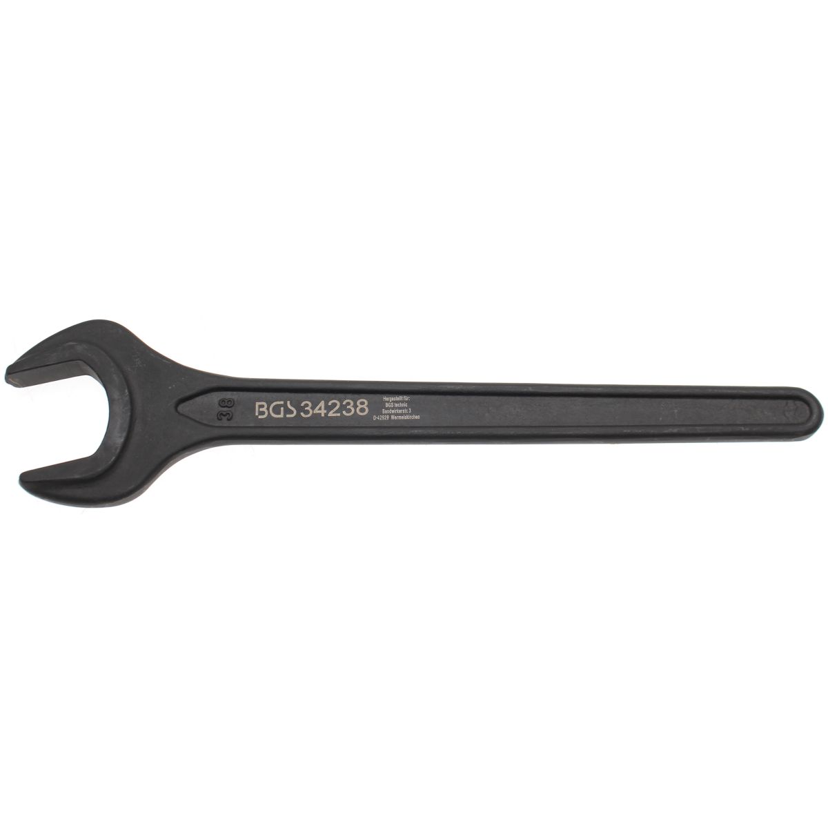 Single Open End Spanner | DIN 894 | 38 mm