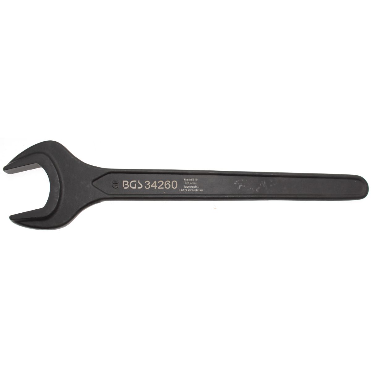 Single Open End Spanner | DIN 894 | 60 mm