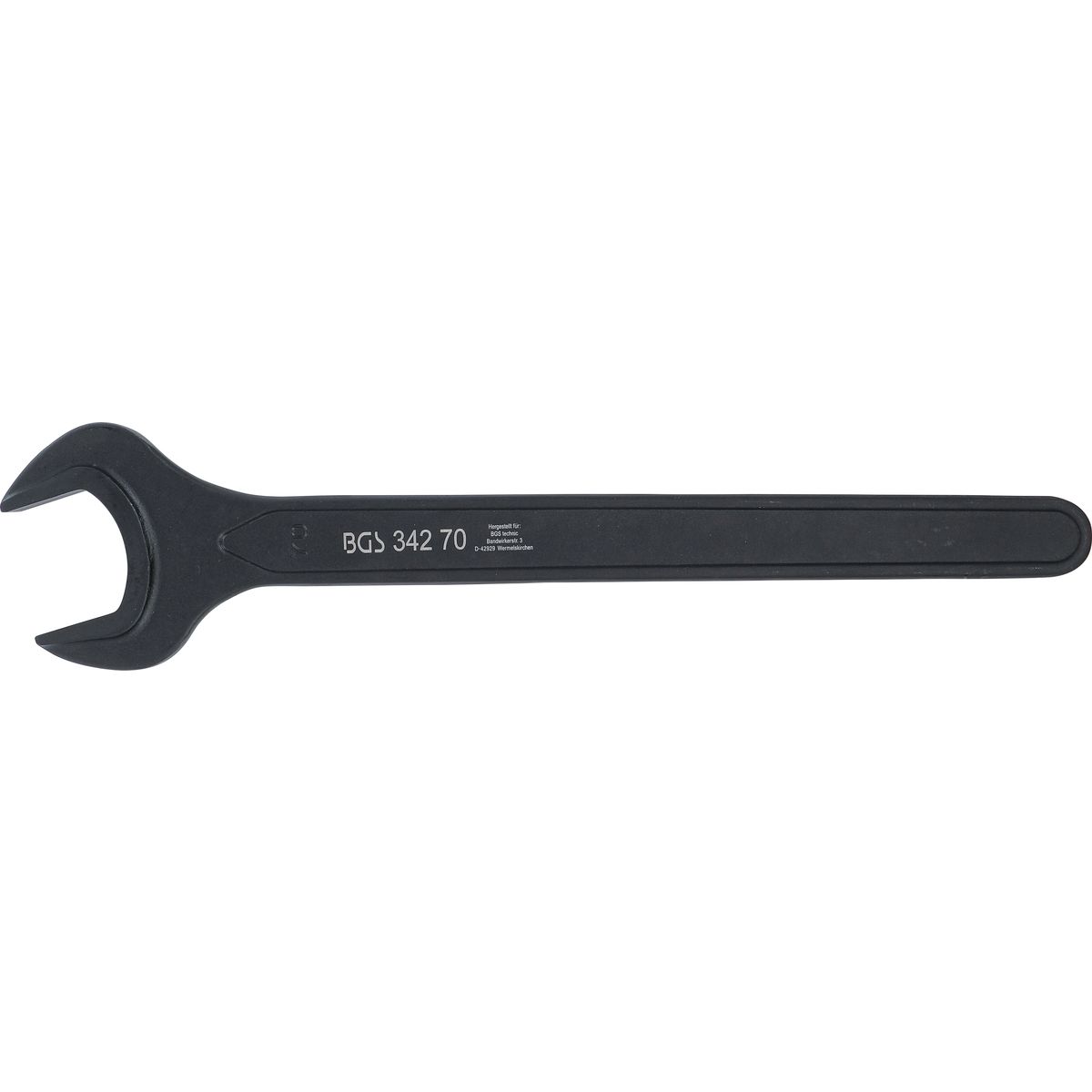 Single Open End Spanner | DIN 894 | 70 mm