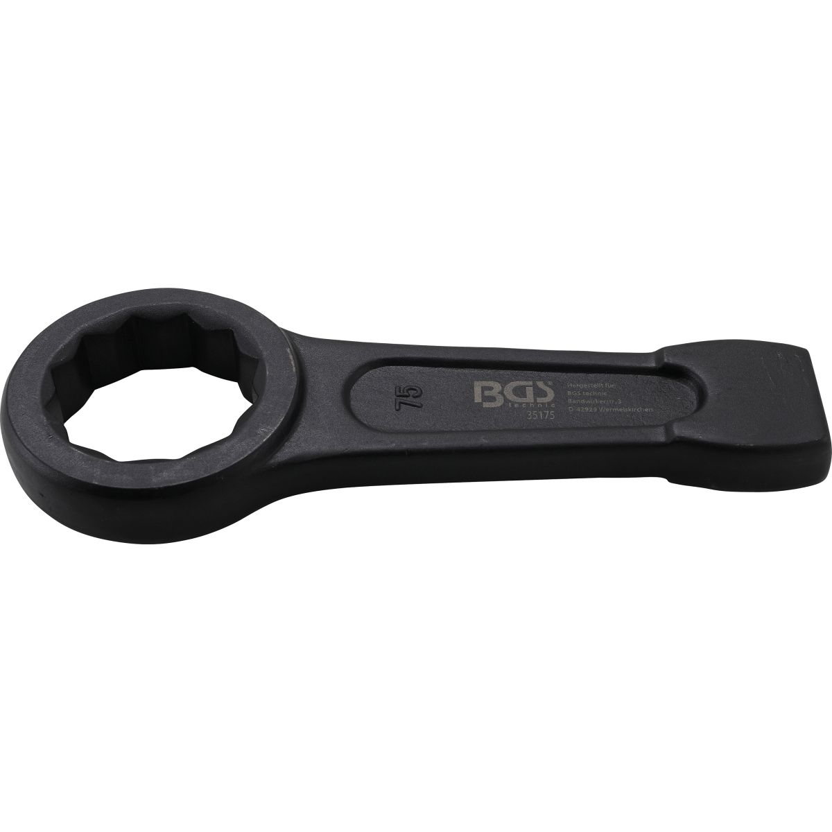 Slogging Ring Spanner | 75 mm