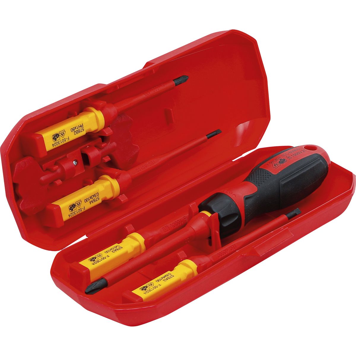 VDE Screwdriver Set | with Interchangeable Blades | 8 pcs.