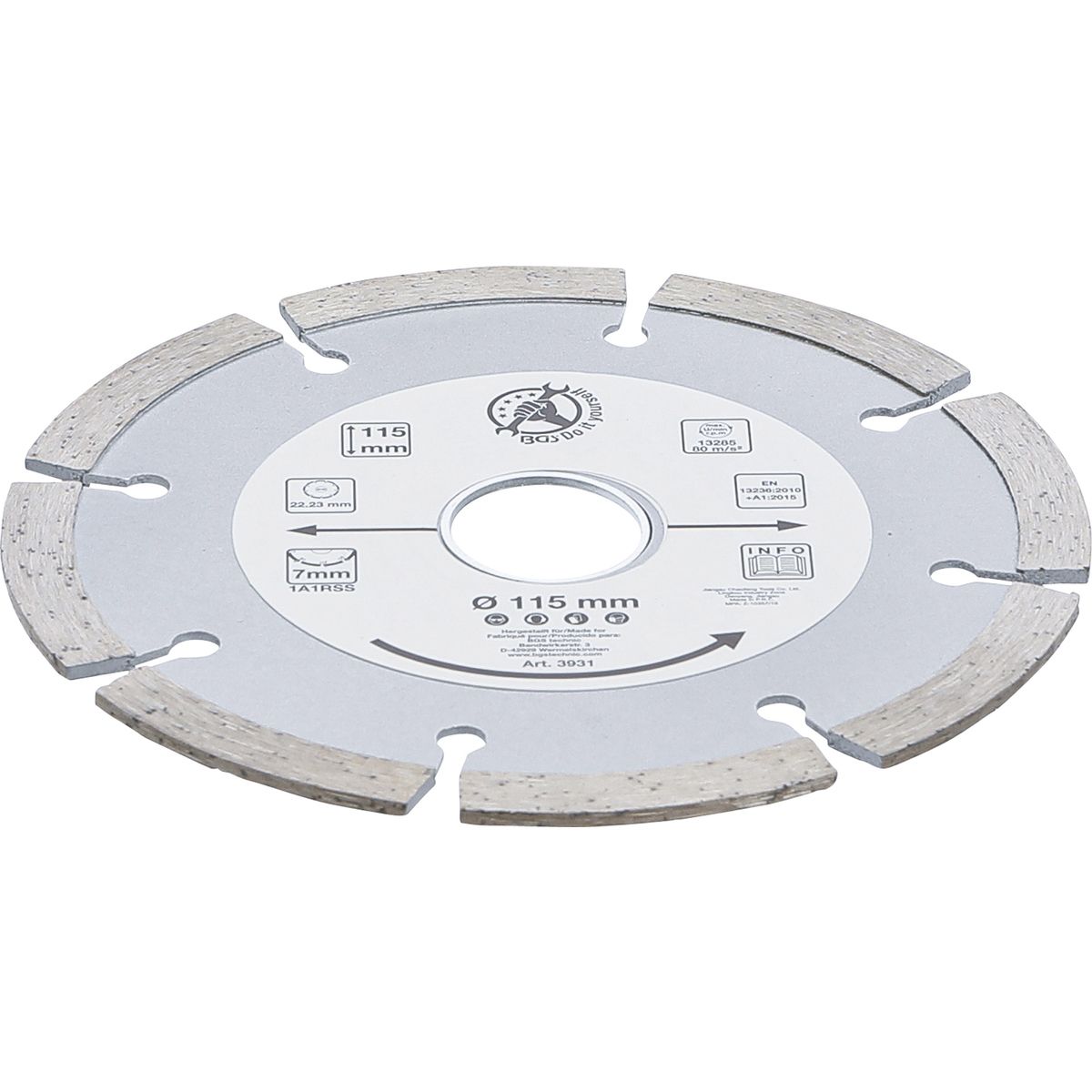 Segment Cutting Disc | Ø 115 mm