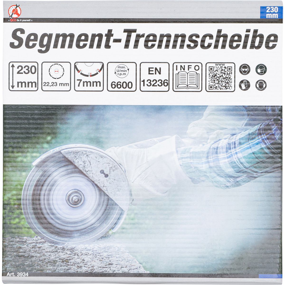 Disco de corte segmentado | Ø 230 mm