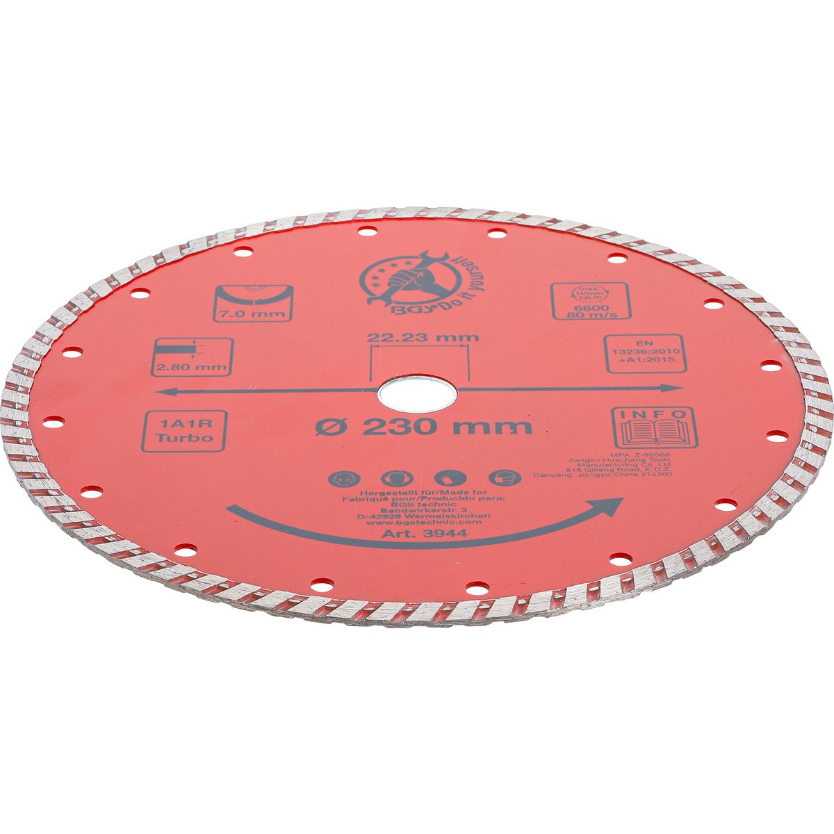 Turbo Cutting Disc | Ø 230 mm