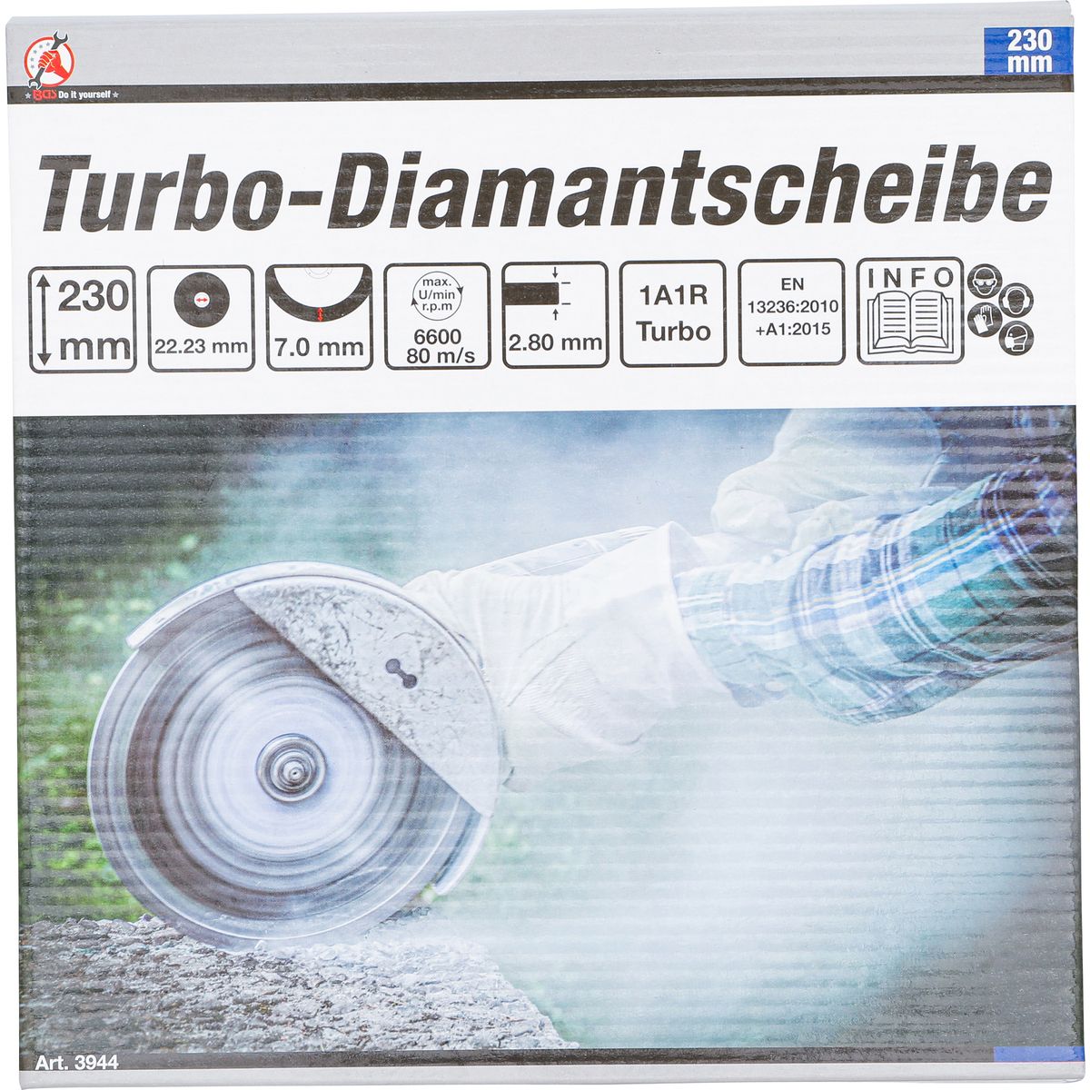 Disco de corte turbo | Ø 230 mm
