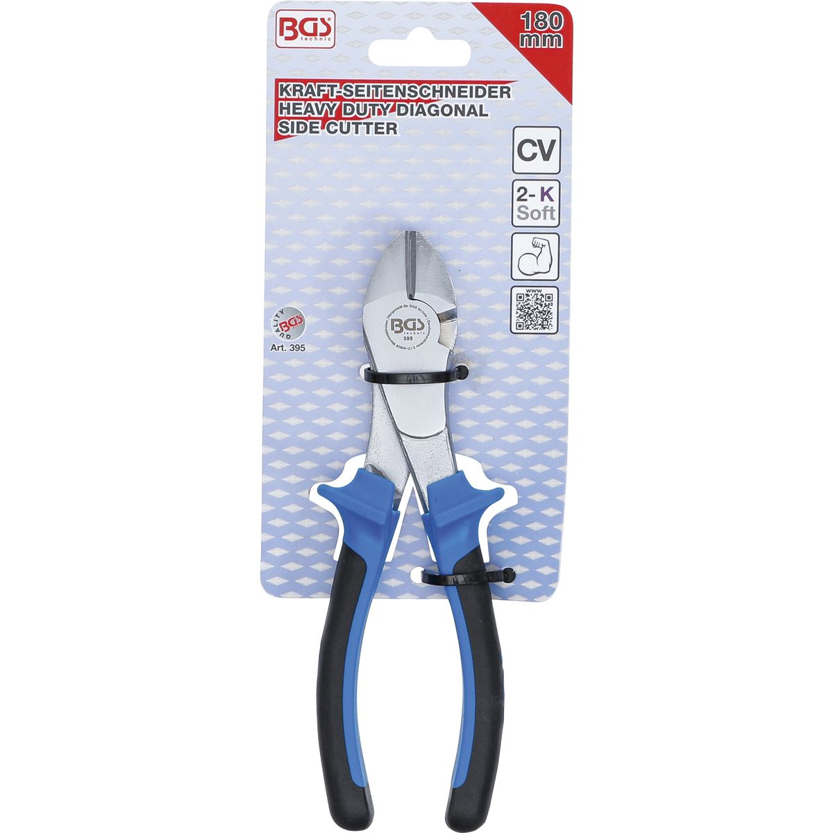 Heavy Duty Diagonal Side Cutter | 180 mm