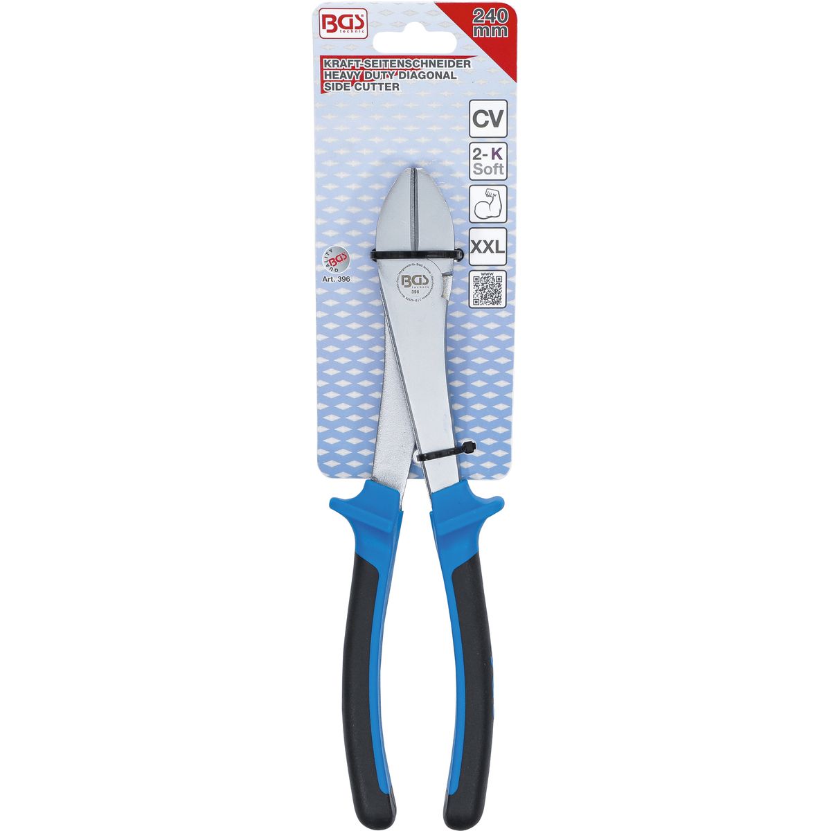 Heavy Duty Diagonal Side Cutter | 240 mm