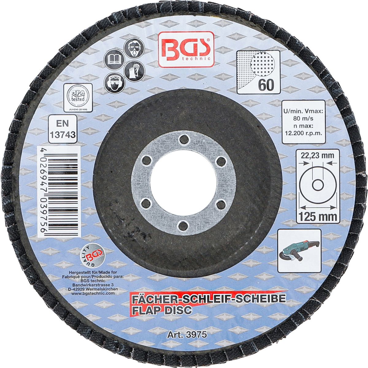 Flap Disc | Ø 125 mm | K 60