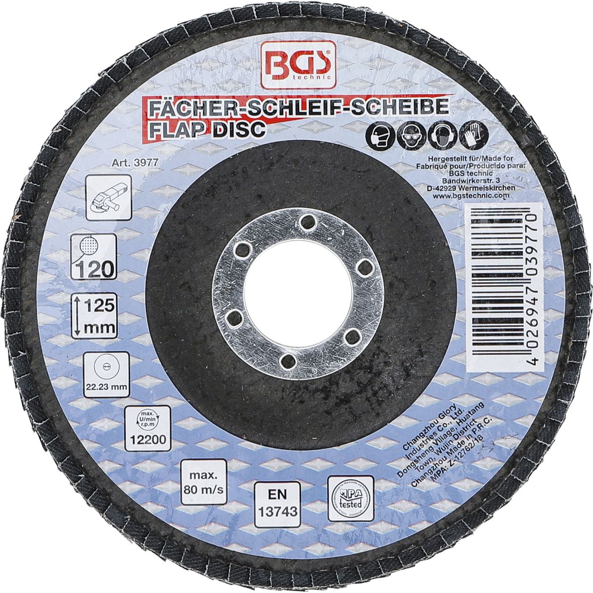 Flap Disc | Ø 125 mm | K 120