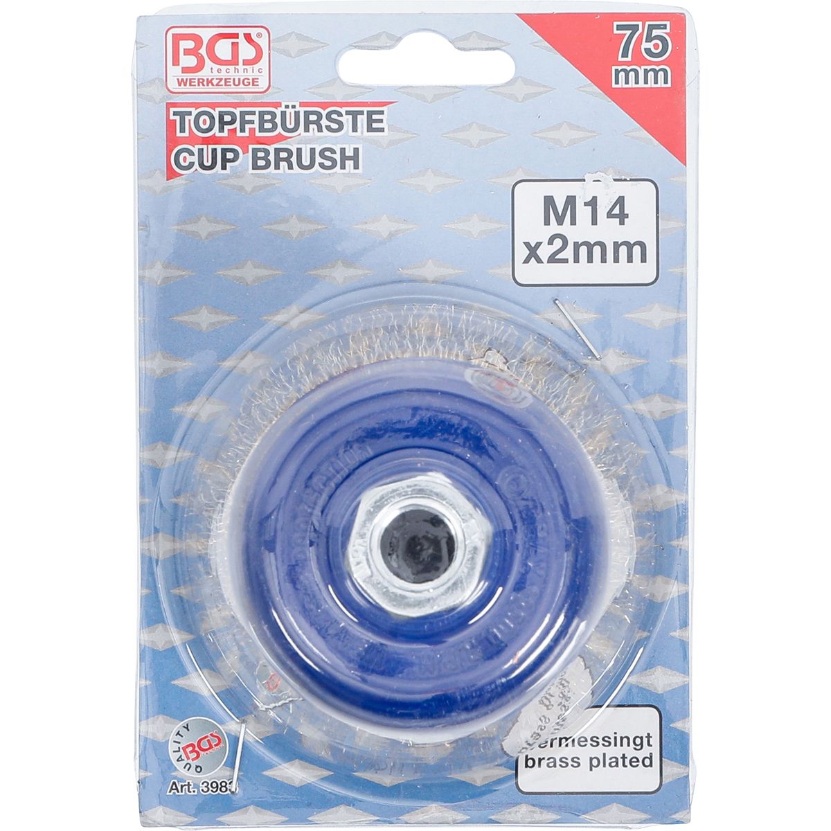 Wire Cup Brush | M14 x 2.0 mm Drive | Ø 75 x 57 mm