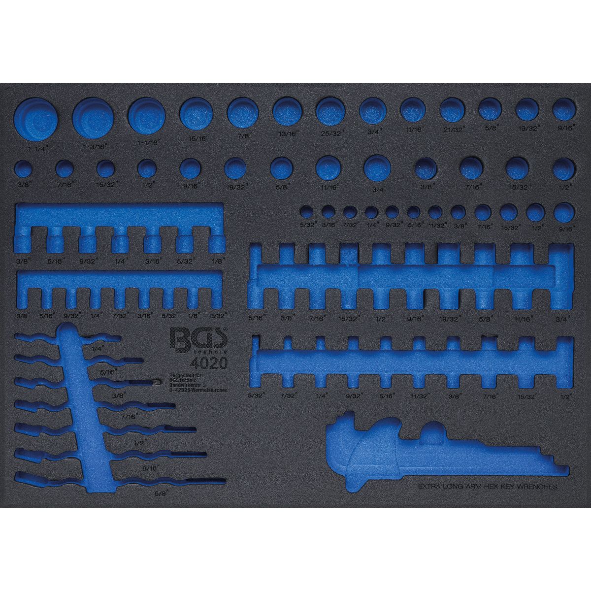 Tool Tray 3/3 | empty | for BGS 4020